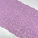 Мереживо "Меліса" еластичне рожеве 24 см., фото 5