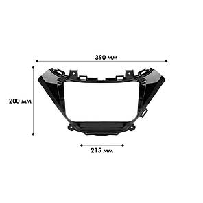 Перехідна рамка 9" Lesko Chevrolet Malibu 2015-2020 (7686), фото 3