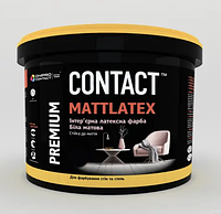 Интерьерная краска для стен и потолков Contact «MATTLATEX», белая В1