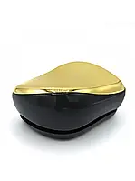 Гребінець для мокрого  заплутаного волосся Tanngle Teazer 002 compact "Фольга" золото