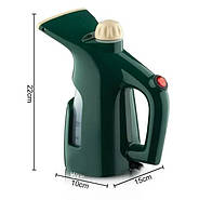 Ручний вертикальний відпарювач RAF SKY для одягу із мірною чашею для води на 1000 Вт, фото 2