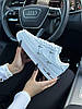 Жіночі кросівки Nike Air Force 1 LX Crome Swooshes White Black Найк Аїр Форс білі шкіра демісезон, фото 7