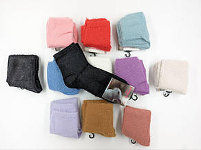 Жіночі шкарпетки Kardesler шкарпетки з пуху королика тонкі  36-40 мікс кольорів 6 пар/уп