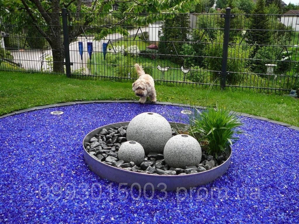 Декоративный щебень голубой, 10кг - фото 8 - id-p1979894002