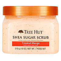 Сахарный скраб для тела Tropical Mango Sugar Scrub TREE HUT 510 гр