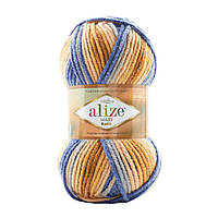 Alize SUPERLANA MAXI BATIK (Суперлана Максі Батік) № 7914 (Пряжа півшерсть, нитки для в'язання)