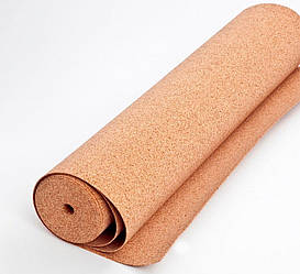 Коркова підкладка Mini rola BazaLux 8000х500х2 мм 4 кв.м/рулон під ламінат и паркет