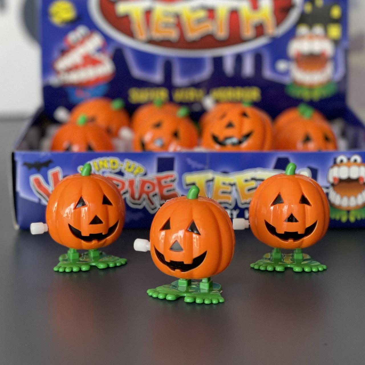 Іграшка дитяча заводна "Гарбуз", Игрушка заводная "Тыква", фото 1