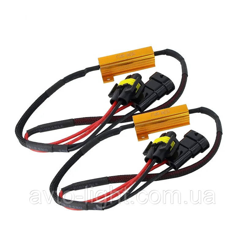 Обманка H8/H9/H11 Резистор 50W 8ohm 2 шт