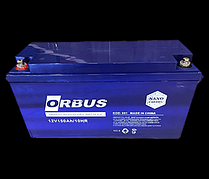 Акумуляторна батарея ORBUS CG12150 GEL 12 V 150 Ah (485 x 172 x 240) Black 47kg Q1/34