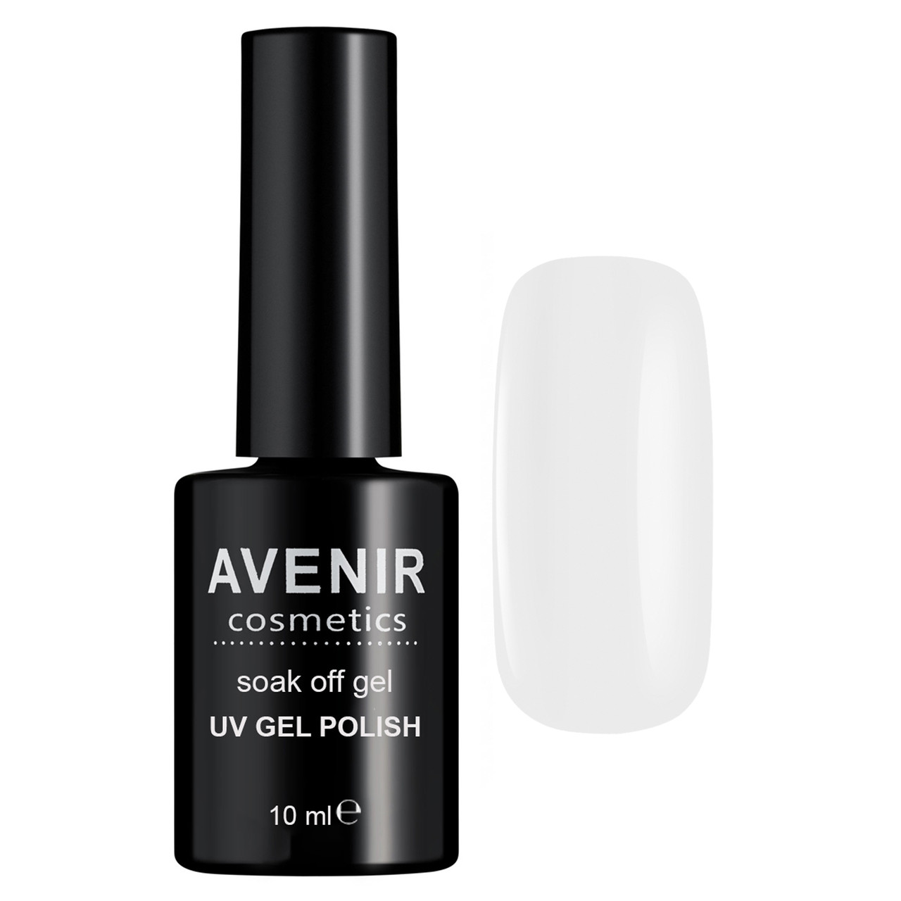 Гель-лак Avenir Cosmetics PRO №1 Біла емаль