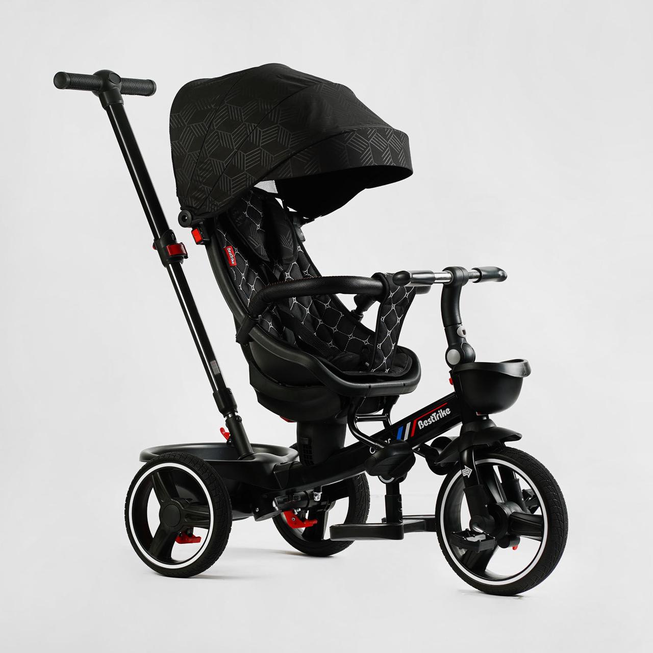Велосипед триколісний BestTrike Oscar 6390 – 36-902 батьківська ручка, сидіння поворотне