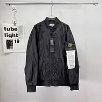 Топовая куртка! Топ качество Stone Island Мужская черная