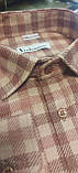Чоловіча фланелева сорочка в клітинку, фото 2
