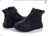 Зимові черевики для хлопчика, зимові теплі термочеревики на хлопчика підлітка, фото 3