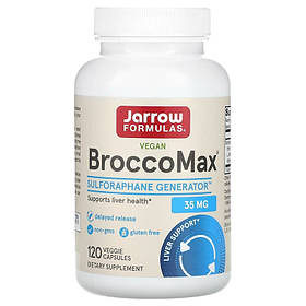 Екстракт насіння броколі Jarrow Formulas "BroccoMax" посилений мікрозиназою (120 капсул)