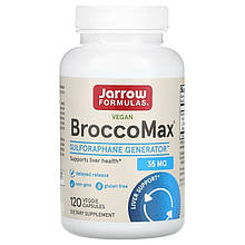 Екстракт насіння броколі Jarrow Formulas "BroccoMax" посилений мікрозиназою (120 капсул)