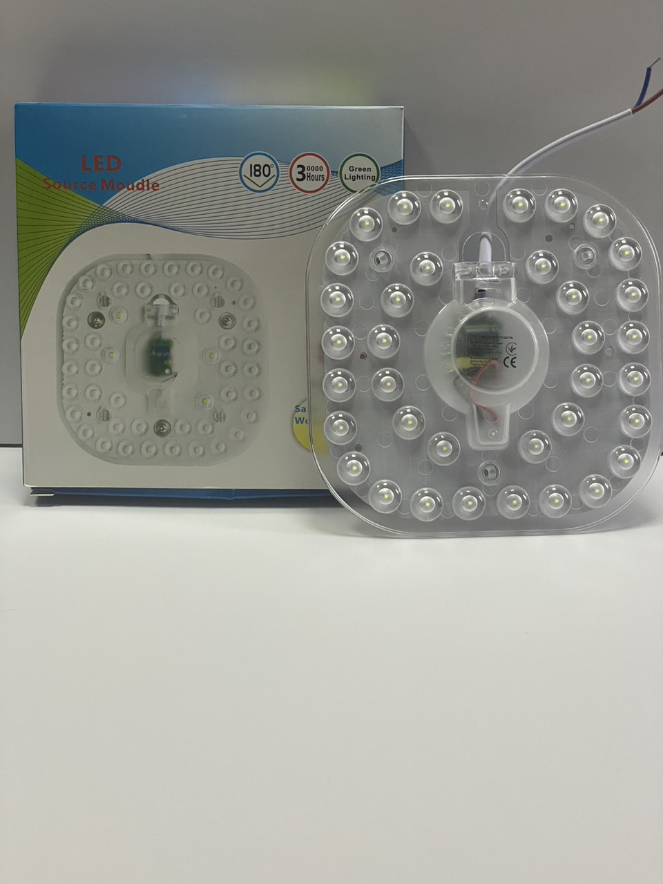 Модуль квадрат 18W 36LED 1620Lm 6500K на магнітах, фото 1