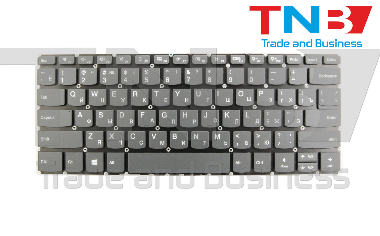 Клавіатура LENOVO PK131YM5B18 PK131YM1B19 5CB0S18399 PC4CB-US AE08L010 NSK-BZ1SQ SN20N0459116 СЕРАЯ RUUS