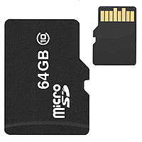 Карта памяти microSD на 64GB / Флеш карта для телефона / SD карта