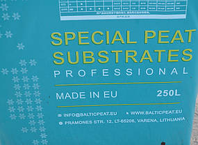 Верховий торф Baltic Peat 3.5–4.5 pH фр.0-20 мм 250 л, фото 3