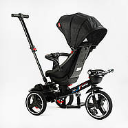 Велосипед триколісний BestTrike Oscar 6390 — 65-701 батьківська ручка, сидіння поворотне, фото 5