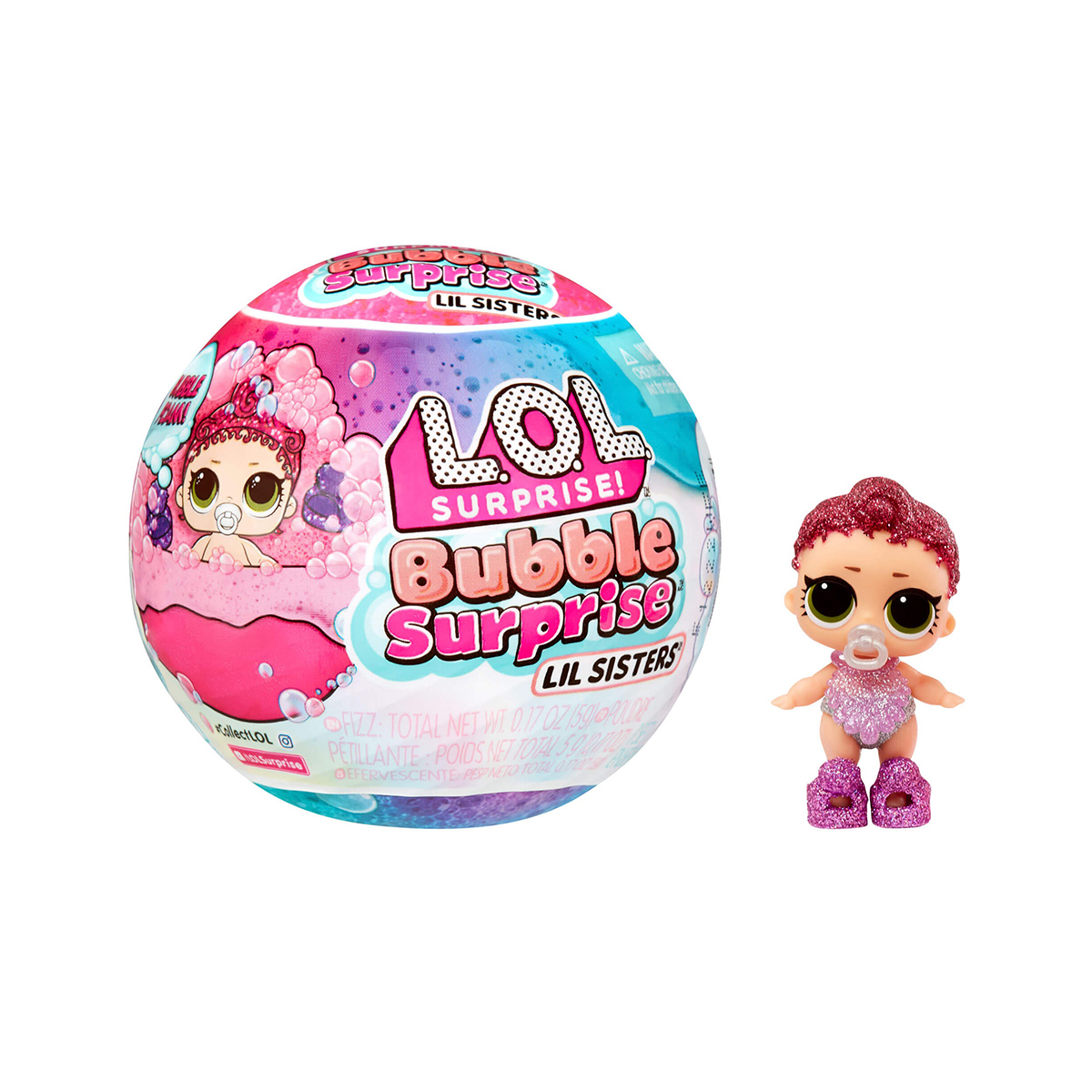 Лялька L.O.L. Surprise Color Change Bubble Surprise Сестрички