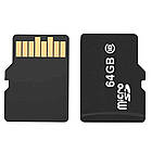 Карта пам'яті 64GB / Мікро SD-флешка в телефон і фотоапарат / Флеш карта / Мікро сд, фото 7