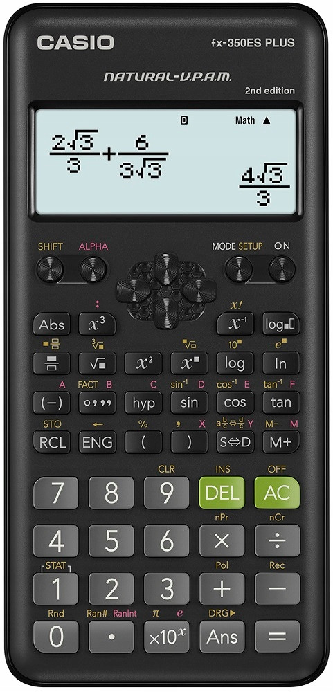 Калькулятор Casio FX-350ES PLUS 2nd edition