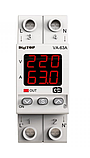 Реле напруги з контролем струму VA-63A M2R A DigiTOP (червоний індикатор), фото 2