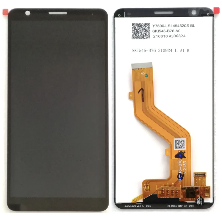 Дисплей (екран) для ZTE Blade A31 2021 + тачскрин, чорний, p.n: SKI545-B72 V0.1