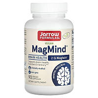 Магний L-Треонат (Magtein) Jarrow Formulas "MagMind" здоровье мозга (90 капсул)