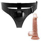 Страпон - Pretty Love Harness Briefs Kewin 7.2" Dildo, фото 4