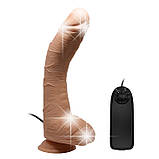 Вібратор - Top sex Toy Penis Dldo with Vibro Flesh, фото 2