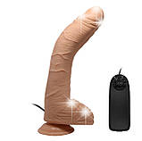 Вібратор - Top sex Toy Penis Dldo with Vibro Flesh, фото 3