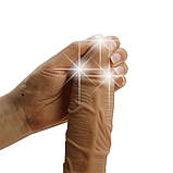 Вібратор - Top sex Toy Penis Dldo with Vibro Flesh, фото 8