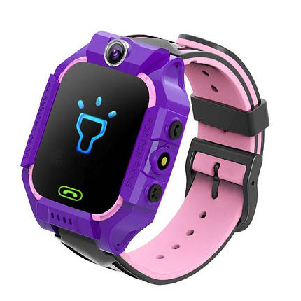 Детские часы Smart Baby Watch Q12 фиолетовый, фото 2