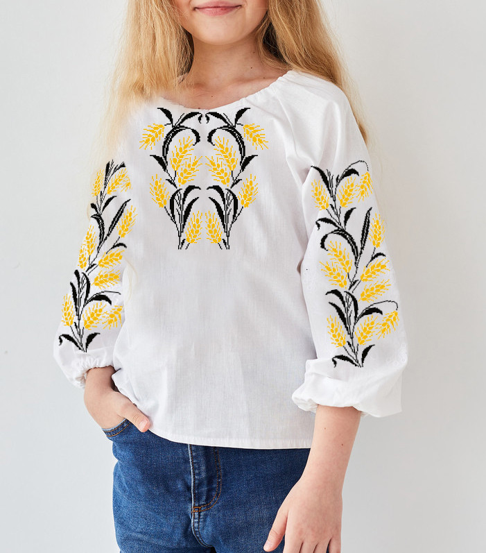 Заготовка вишиванки для дівчинки № 411-БД, фото 1