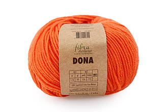 FibraNatura Dona, Жовтогарячий No106-04