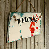 Табличка на двері "WELCOME-Halloween", фото 3