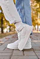 Nike Air Force Mid Winter White кроссовки и кеды высокое качество Размер 36