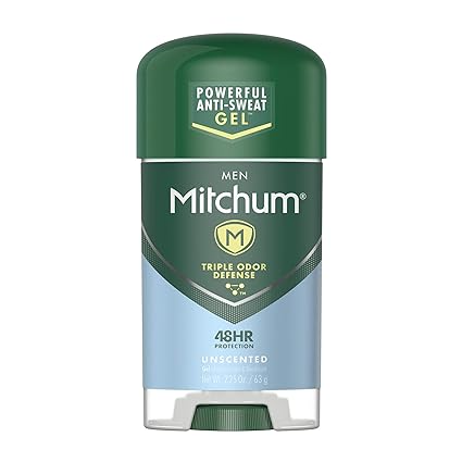 Гелевий дезодорант Чоловічий Mitchum Men Clear Gel Antiperspirant Deodorant, Unscented 63 гр, фото 1