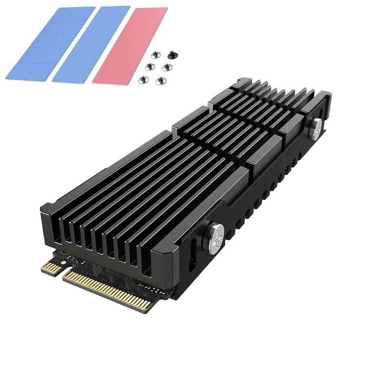 Радіатор для SSD M2 2280 і термопрокладки, Jeyi iCold-2, фото 1