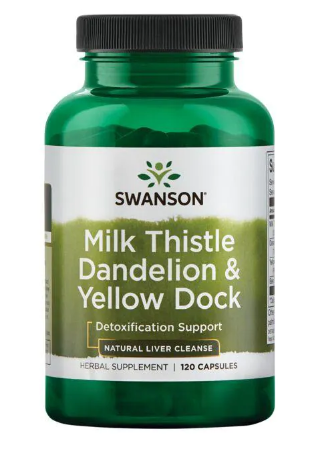 Milk Thistle Dandelion-Yellow Dock - 120 cap