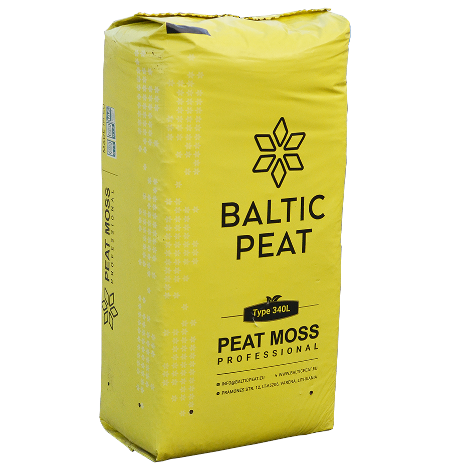 Верховий торф Baltic Peat 3.5-4.5 pH фр.7-15 мм 150 л