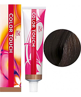 Краска для волос Wella Professionals Color Touch CT DEEP BROWNS 4/71, 60 мл