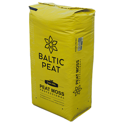 Верховий торф Baltic Peat 3.5-4.5 pH фр.10-15 мм 150 л, фото 1