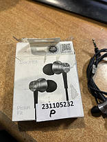 Наушники 1More Piston Fit Silver E1009 № 231105232, фото 4
