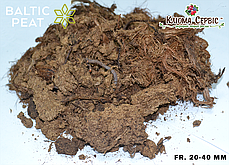Верховий торф Baltic Peat 3.5-4.5 pH фр.20-40 мм 150 л, фото 4