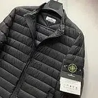 Качественная мужская зимняя осенняя куртка Stone Island